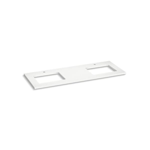 Kohler Quartz 61 Top W/ 2 Rect Um Cutout Ws 28255-MMW - main